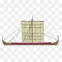 欧洲古代风帆战舰