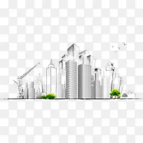 建筑剪影