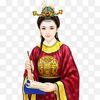 古风官服美女