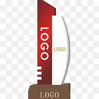 加LOGO的立牌012003
