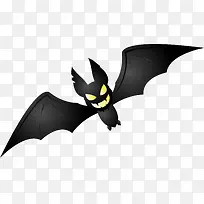 卡通黑色蝙蝠
