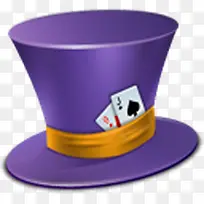 帽帽子扑克gamble_icons