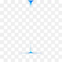 上下蓝色沙漏创意图