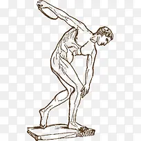 古希腊奥运雕塑