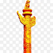 金色荣耀首都雕塑守卫