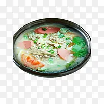美味的砂锅米线图片