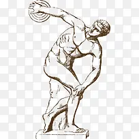 古希腊奥运雕塑