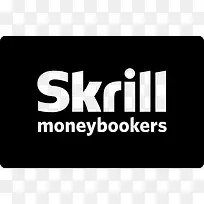 Skrill支付卡的标志图标
