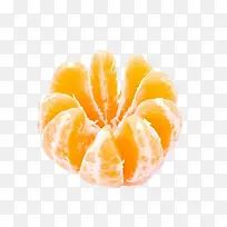 诱人的橘子果瓣