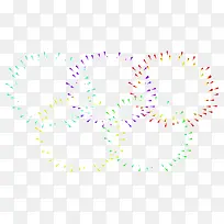 透明奥运会五环图