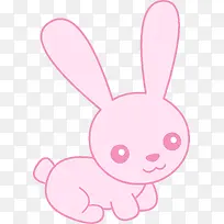 粉色小兔