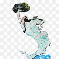 女娲补天造型