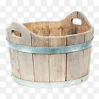 木制铁桶