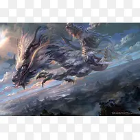 动漫魔幻神兽宽屏