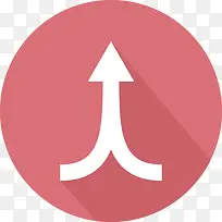 向上箭头图标