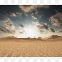 沙漠天空云朵自由