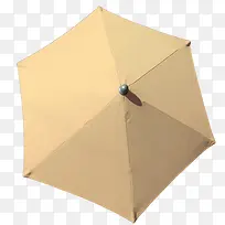 纯色土黄色伞