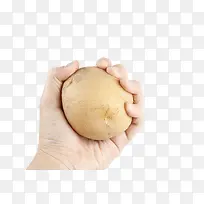 手握着的土豆
