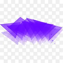 紫色三角创意淘宝设计
