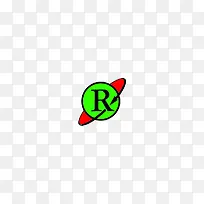 字母R标志