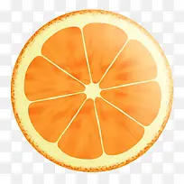 半个橘子图片