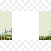 卡通漫画固定背景