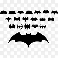 矢量蝙蝠标志