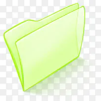 图标设计荧光绿文件夹