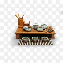中国风茶具文化装饰