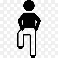 人与Vended Leg 图标
