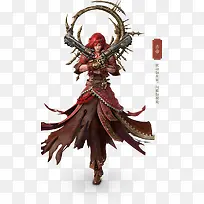 赤帝游戏原画