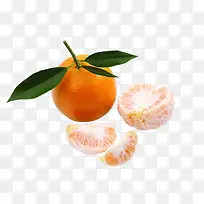 剥好皮的柑橘