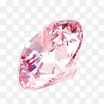 粉色闪耀钻石璀璨