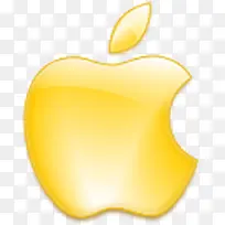 黄色苹果标志