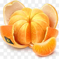 新鲜橘子海报图片