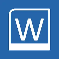 word logo图标