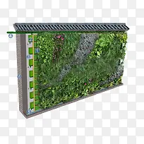 植物墙绿植加湿器