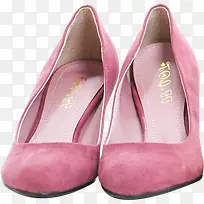 高清粉色女鞋海报