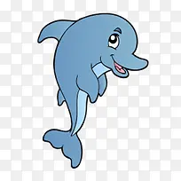 蓝色小海豚