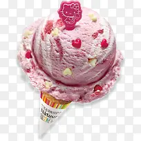 粉色可爱冰淇淋