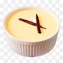 香草蛋羹 PNG 图片