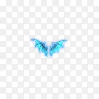 翅-蓝蝙蝠翅膀