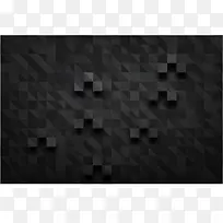 黑色立体正方形