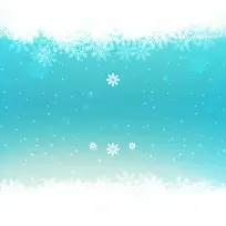 雪花背景唯美题材公益广告装饰