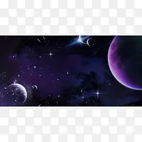 宇宙星球背景图
