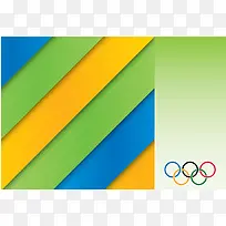欧式奥运会宣传详情页矢量背景素材
