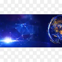 球体光效背景图