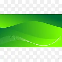 绿色时尚简洁渐变动感线条背景图
