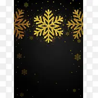 金色雪花