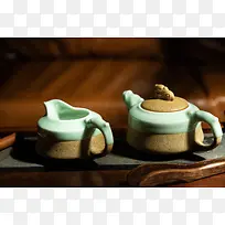 喝茶与茶壶的艺术